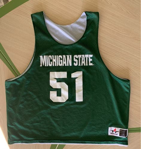 Michigan state lacrosse pinnie