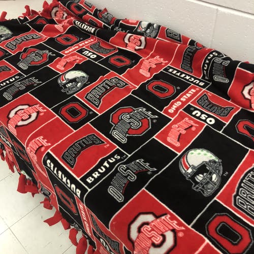 Ohio State Football large blanket