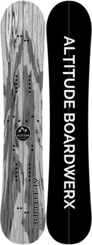 ALTITUDE BOARDWERX FEARLESS BACKCOUNTRY SPLITBOARD SNOWBOARD 152CM W/VOILE CLIPS