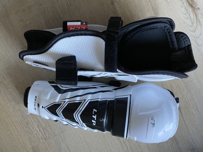 Shin Pads Used CCM LTP Pro Stock