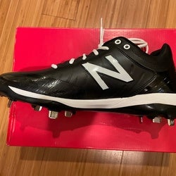 Black Adult Men's New Size 9.5 (Women's 10.5) Metal New Balance Low Cut 4040v5