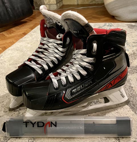 Goalie Bauer Vapor X2.7 with Tydan replacement blades