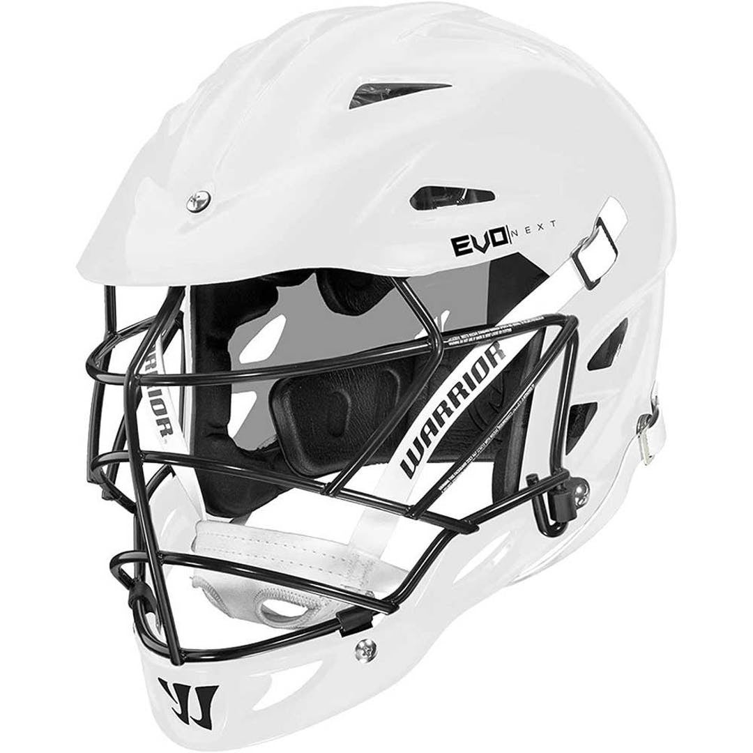 NWT Warrior Custom Evo Tier 2 Matte White Lacrosse Helmet S/M 