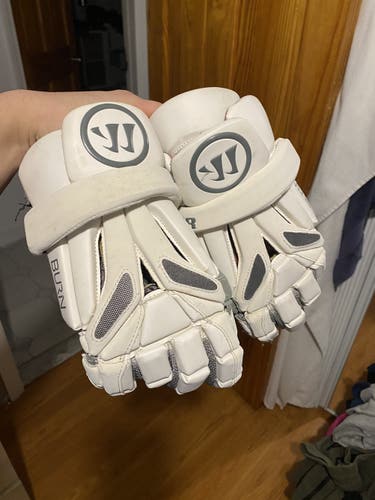 Used Warrior 13" Burn Lacrosse Gloves