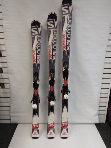 Skis 160 Used Men's Salomon All Mountain With Bindings Max Din 10