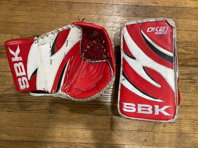 SBK Goalie Glove and Blocker