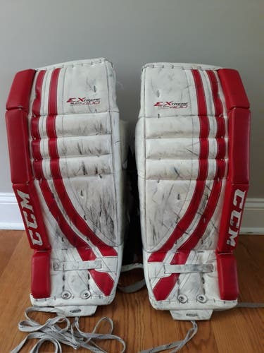 Goalie Leg Pads Used 24+1" CCM Extreme Flex 400