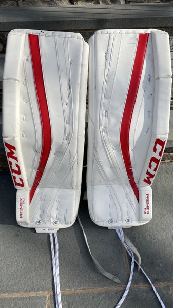 Goalie Leg Pads Used 32" CCM Premier R1.9 Red