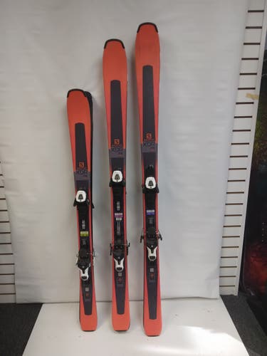 Skis 170 Used Men's Salomon All Mountain XDR With Bindings Max Din 10
