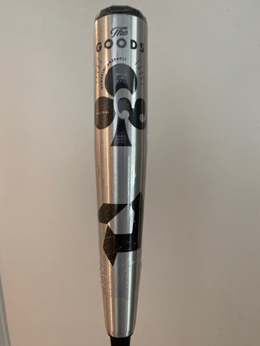 Bat New BBCOR Certified DeMarini Alloy The Goods Half n Half (-3) 28 oz 31"
