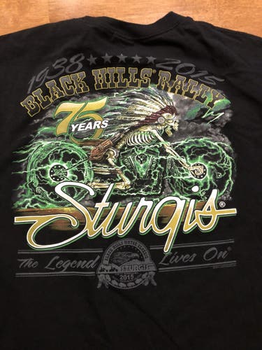 Sturgis Rally 75th Anniversary shirt size XXL