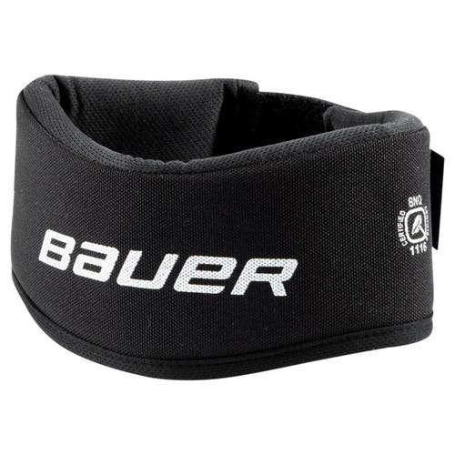 BUNDLE-Bauer NLP7 Core Throat Neck Guard Youth Black