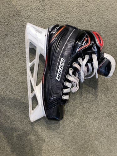 Used Bauer Extra Wide Width Size 8.5 vapor x900 Hockey Goalie Skates