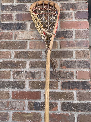 Vintage Cranbarry wooden lacrosse stick