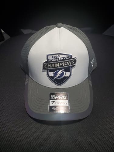 Adjustable Tampa Bay Lightning 2020 Stanley Cup Champions Hat