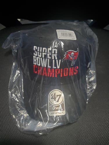 Black Tampa Bay Buccaneers 2020 Super Bowl LV (2020) Champions 47 Brand Hat