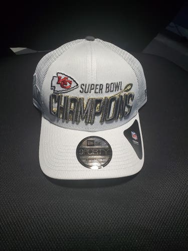 Gray Kansas City Chiefs 2019 Super Bowl Champions New Era Hat