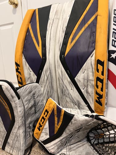 CUSTOM CCM PREMIER 2 GOALIE SET