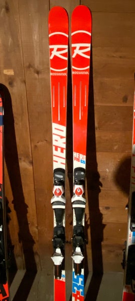 New Racing With Bindings Max Din 18 Hero FIS GS Pro Skis