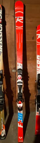 Used  Racing With Bindings Max Din 15 Hero FIS GS Pro Skis
