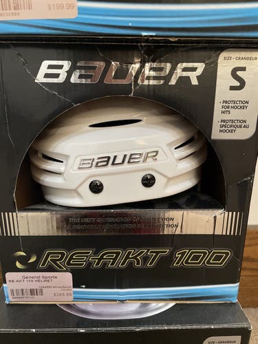 New Small Bauer  Re-Akt 100 Helmet