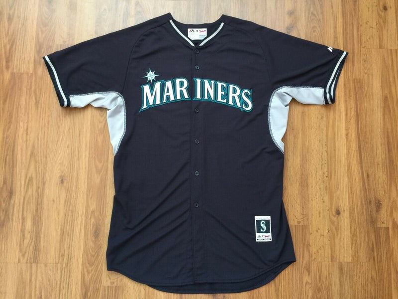 STARTER, Shirts, Vtg 9s Starter Mens Seattle Mariners No Name Mlb  Baseball Jersey Teal Size Xxl