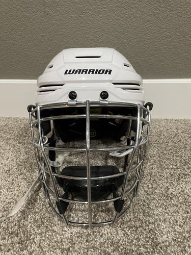 Warrior Alpha One Pro Box Lacrosse Helmet Size Adult S