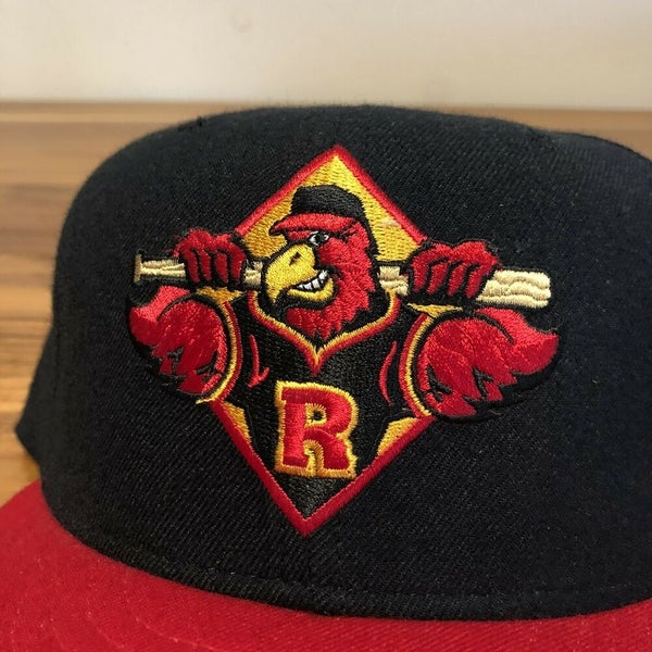 Rochester Red Wings Hat Baseball Cap Fitted 7 1/2 Vintage New Era 90s MiLB  USA