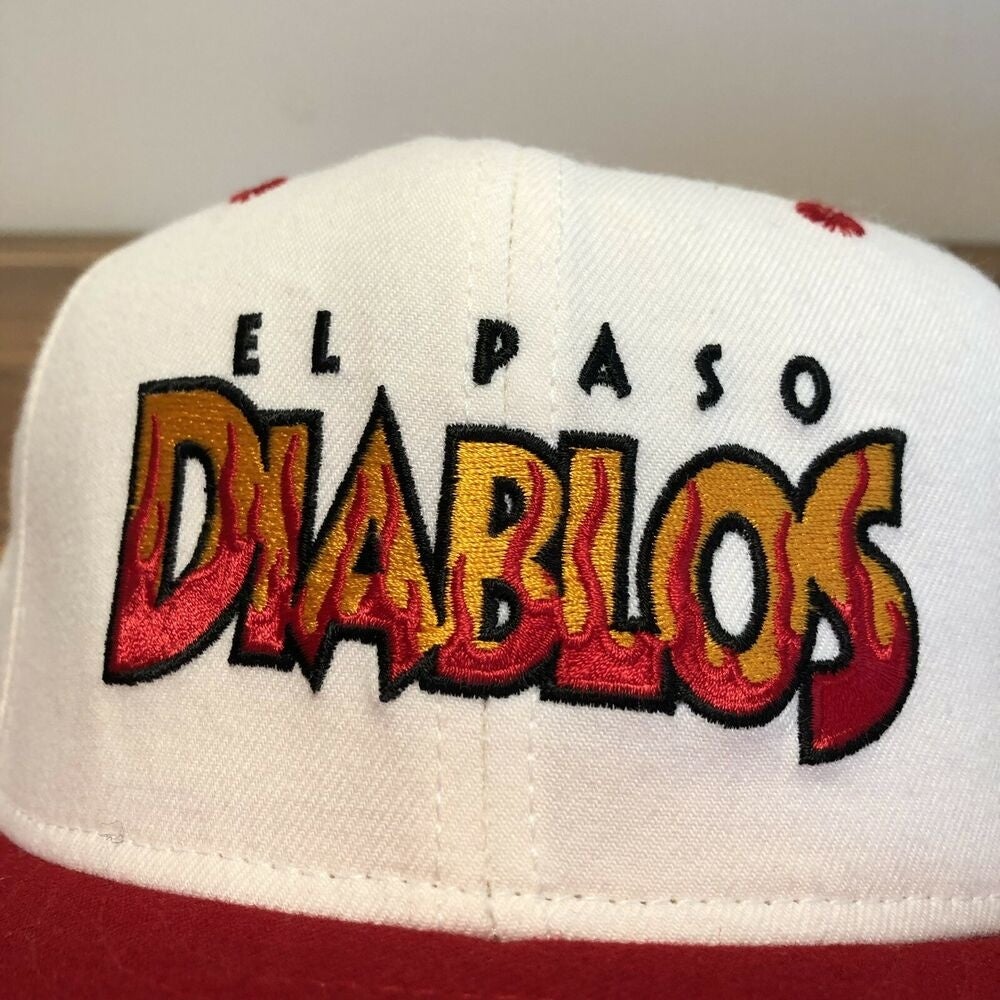 El Paso Diablos Hat Baseball Cap Fitted 