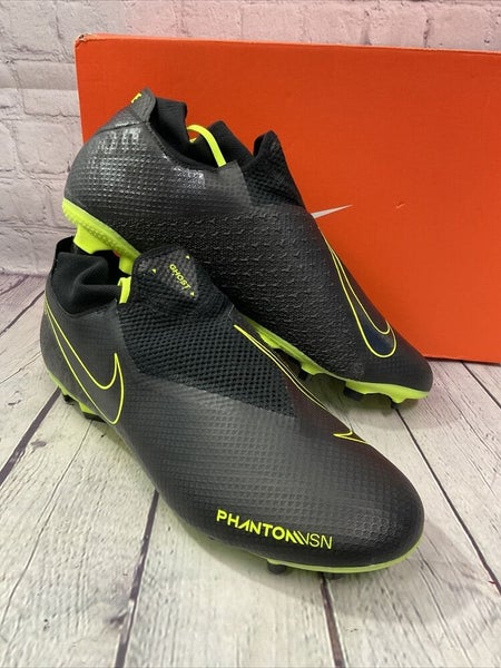 Nike Men's Phantom VSN Pro DF FG Low 11.5 Soccer Neon New With Box | SidelineSwap