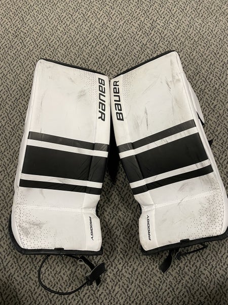 Used Bauer Prodigy 24” goal leg pads