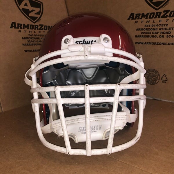 USED SCHUTT XP PRO ADULT FOOTBALL HELMET - MEDIUM - CANDY APPLE RED