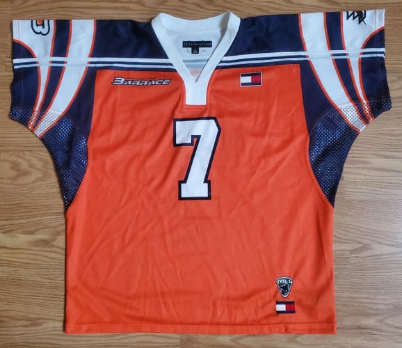 Autographed Game Used Philadelphia Barrage Jersey