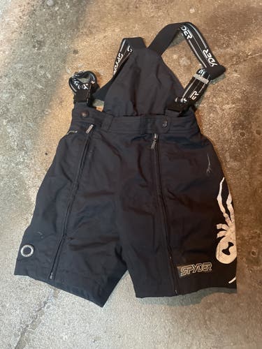 Black Unisex Size 10 Spyder Shorts