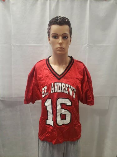 Vintage St. Andrews Episcopal School Lacrosse jersey Marlow Sports XL