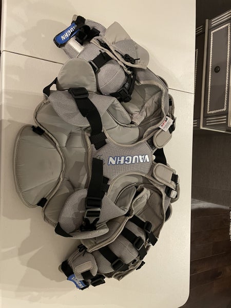 Used Vaughn Velocity ve8 junior Goalie Chest Protector