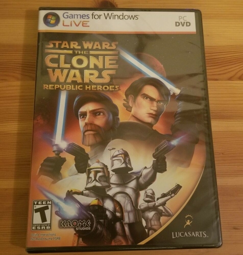 Star Wars: The Clone Wars : Republic Heroes (PC, 2009) Game for Windows Live