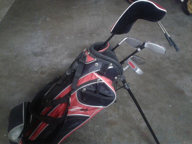 Clubs (Full Set) Used Junior Right Handed Precise Z5 5 Pieces With Bag