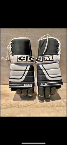 Vintage CCM hockey gloves