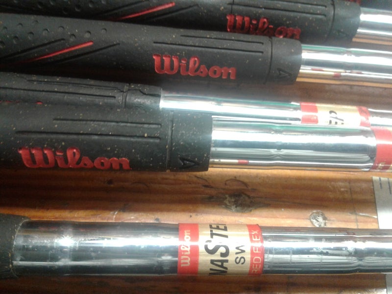 Wilson 1200 Ge 4i-9i, PW and SW Golf Iron Set (8 Clubs) - Steel Shafts