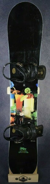 BURTON CUSTOM SNOWBOARD SIZE 160 CM WITH BURTON LARGE BINDINGS
