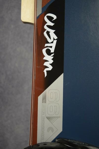 BURTON CUSTOM SNOWBOARD SIZE 166 CM WITH BURTON LARGE