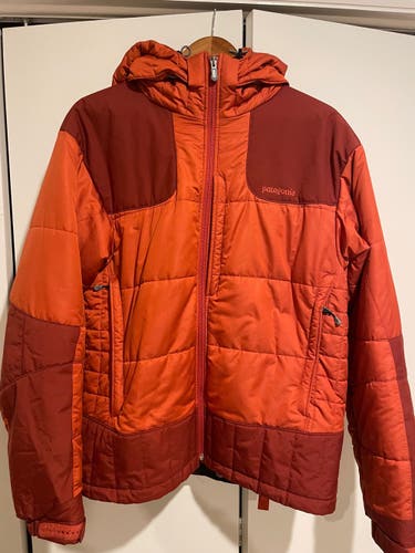 PATAGONIA Puff Rider Jacket Men's - Red/Orange - Medium - Great Condition