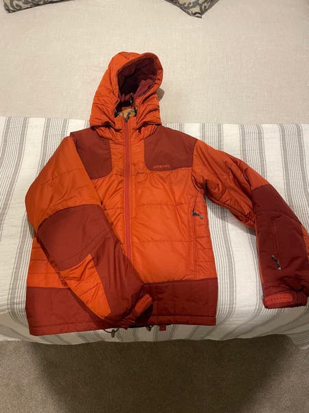 スノーボード patagonia Puff Rider Jacket MEN'S L PATAGONIA Puff Rider Jacket Men's - Red/Orange - Medium