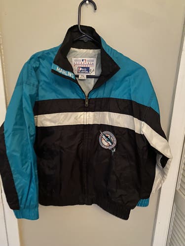 Florida Marlins Old School Youth Large 14-16 Jacket Great Condition