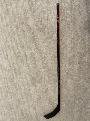 Bauer Vapor HyperLite Hockey Stick SR LH Pro Stock Game Used L. Eriksson 65”