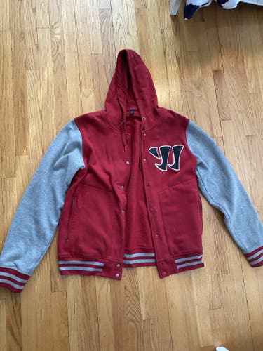 Warrior Varsity Jacket Sweatshirt