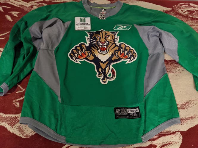 Green Reebok Edge 3.0 Florida Panthers Practice Jersey