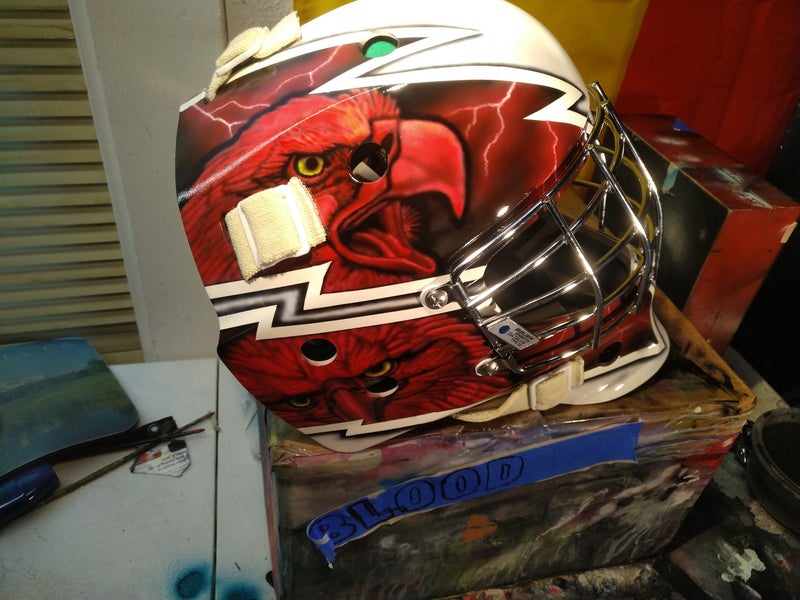 Airbrushed Eagle Youth NME 4  Bauer Goalie Mask
