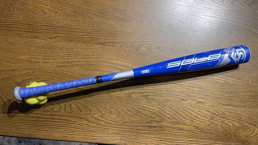 Bat Used BBCOR Certified 2020 Louisville Slugger Alloy Solo (-3) 28 oz 31"